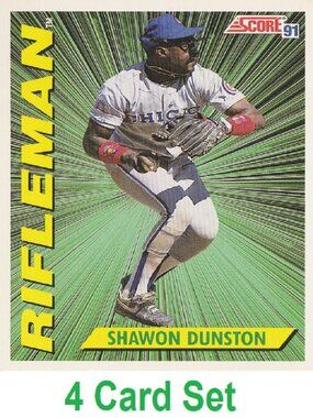 Shawon Dunston Baseball Card Collection
